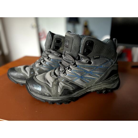 Men The North Face Hiking Boots Size 11.5 Pre Owned - Picture 1 of 5